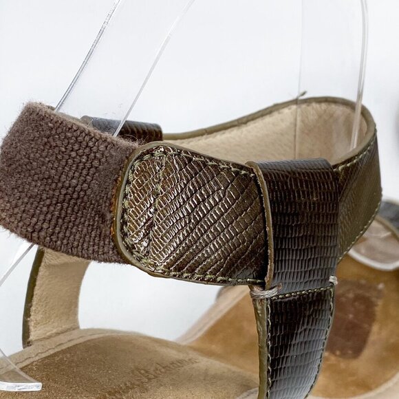 TOMMY BAHAMA 8 Rokayla Wedge Open Toe Sandals Summer Vacation - Picture 6 of 8